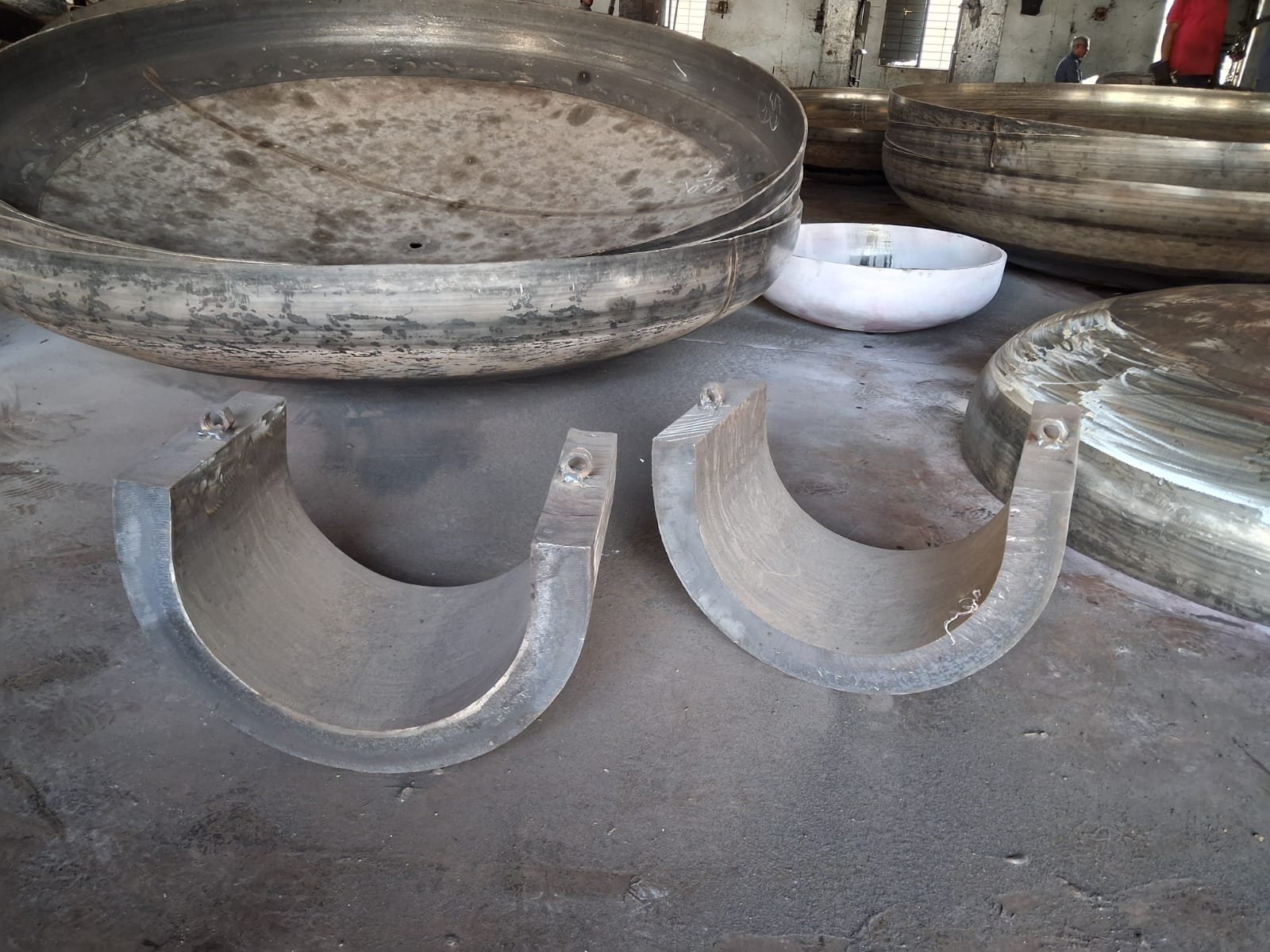 Precision-prepared half rings and knuckle segments